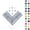 White, variant on Cotton Bandana for Men & Women Paisley Pattern Handkerchief Headband Scarf