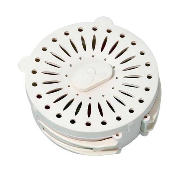 Drain Rack Kitchen Drainware Station for Washing Fruit and Vegetables—Efficient Fine-Hole Strainer with Lid and Handle for Berry Cleaning and Food Prep
