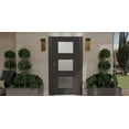 thumbnail image 2 of Quoizel Lunar Integrated LED Matte Black Outdoor Wall Lantern, 2 of 7