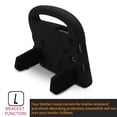 thumbnail image 4 of For Samsung Galaxy Tab A SM-T280 / Tab 4 SM-T230 / Tab E Lite SM-T113/Tab 3 Lite T110 7inch Tablet Case, Dteck Shockroof Handle Cover With Kickstand - Black, 4 of 7
