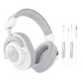 thumbnail image 1 of Auriculares para monitor de estudio FIFINE H8 con cable para colocar sobre las orejas, blancos, 1 of 7