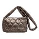 thumbnail image 1 of Bolsas De Hombro Bolso Bolsos cruzados acolchados de algodón Bolsos casuales de plumón Mujer para fiesta (Champagne), 1 of 9