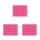 thumbnail image 3 of Injueey Suministros de moldes para fondant A-Z Letras en inglés Molde en relieve Molde de fundición de dulces para celebración Fabricación de Type1 NO1 Injueey CBP269302, 3 of 6