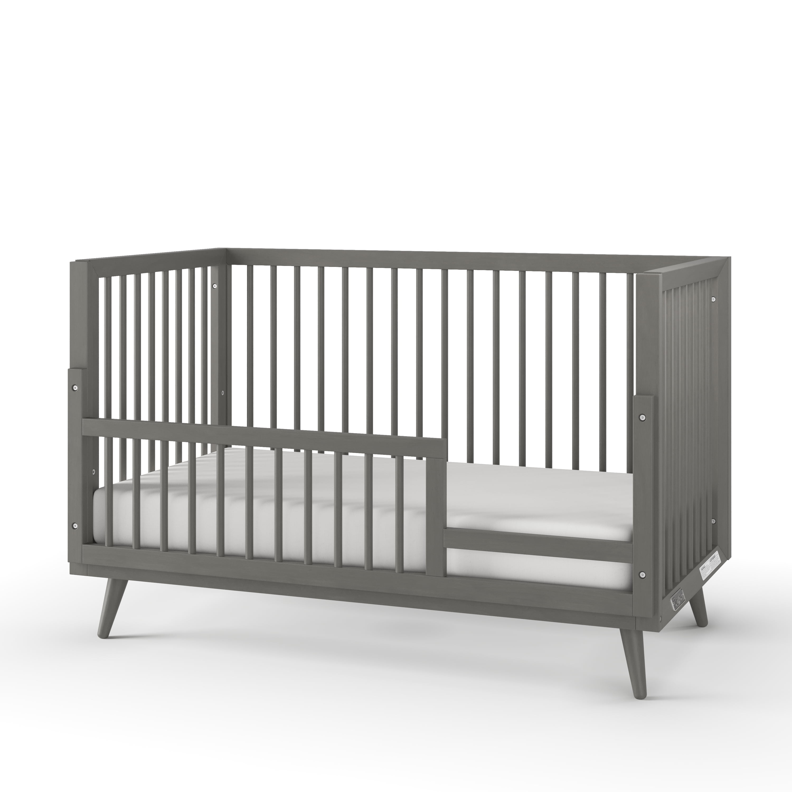 Child Craft Cranbrook 4-in-1 Convertible Crib, Lunar Gray