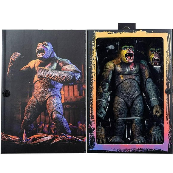 King Kong 8 Inch Action Figure Ultimate - King Kong Illustrated Version