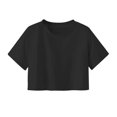 thumbnail image 2 of Playera Nickelodeon Talla EG Manga Corta Estampada Rugrats Don't Be a Baby Crop Top Negro, 2 of 4