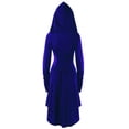 thumbnail image 3 of LUOGENLI Princess Dress Up For Girls 4-6 Teens Hooded Robe Lace Up Vintage Pullover High Low Long Hoodie Dress Cloak For Big Girls Dresses For Girls 5-6 Years 14-16 Years, 3 of 3