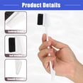 thumbnail image 5 of Vocoste Dual Comb Eyebrow Brushes for Women Eyelash Eyebrow Travel Makeup Tool White 6.77' Length, 5 of 7