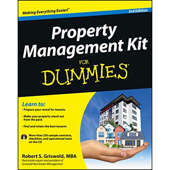 Pre-Owned Property Management Kit for Dummies [With CDROM] (Paperback) 1118443772 9781118443774