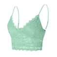 thumbnail image 4 of CHGBMOK Womens Sexy Lace Bralettes Adjustable Strap V Neck Everyday Bra Vest Crop Underwear Camisole, 4 of 5