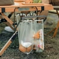 thumbnail image 5 of Foldable Trash Bag Stand Portable Extra Wide Thick Iron Garbage Bag Stand for Outdoor Black, 5 of 8