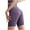 Purple, variant on Ahabrexf High Waisted Leggings for Women,Tight Fitting Hip Lifting Stripe Threaded Yoga Pants