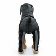 thumbnail image 4 of Perros mascotas Patas traseras Rodillera Corvejón Envoltura de articulación Cómodo Muñequera negro grande Sunnimix Protector de ortesis de codo de pierna, 4 of 8