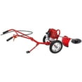 thumbnail image 2 of 2-Stroke 49CC  Push Lawn Mower Gas Powered Single-Cylinder Hand Push Lawn Mower with Wheels ,Height Adjustable,Gas Powered Push Lawn Mower , 1.8KW,6500-7000r/Min, 2 of 22