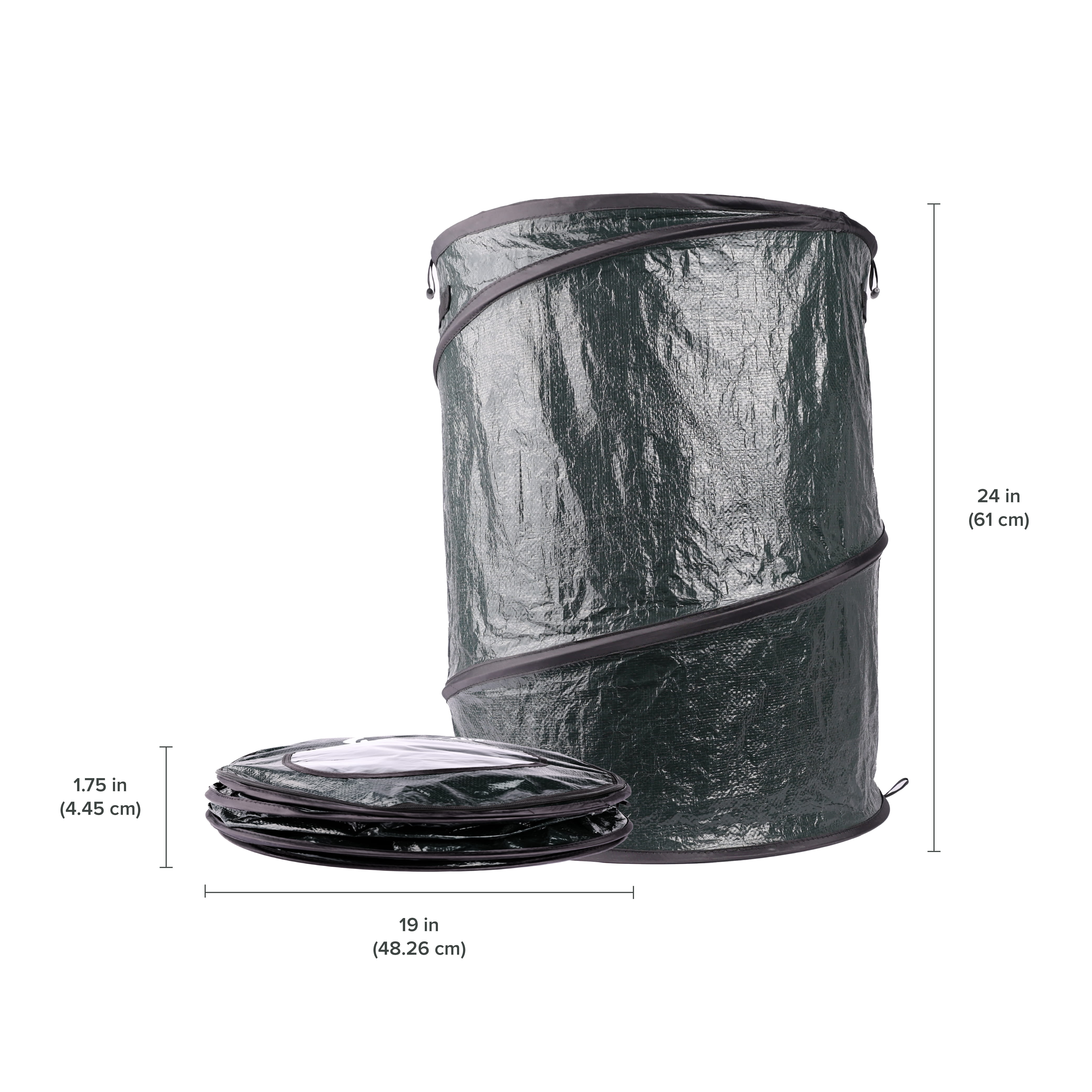 Coghlan's Pop-Up Lightweight Trash Can – Collapsible Waste Bin for Camping, RV, Outdoor Events, and Travel – Durable, Compact, and Easy to Store – 29.5 Gallon