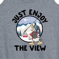 thumbnail image 3 of Disney - Just Enjoy The View - Women's Racerback Tank Top, 3 of 5