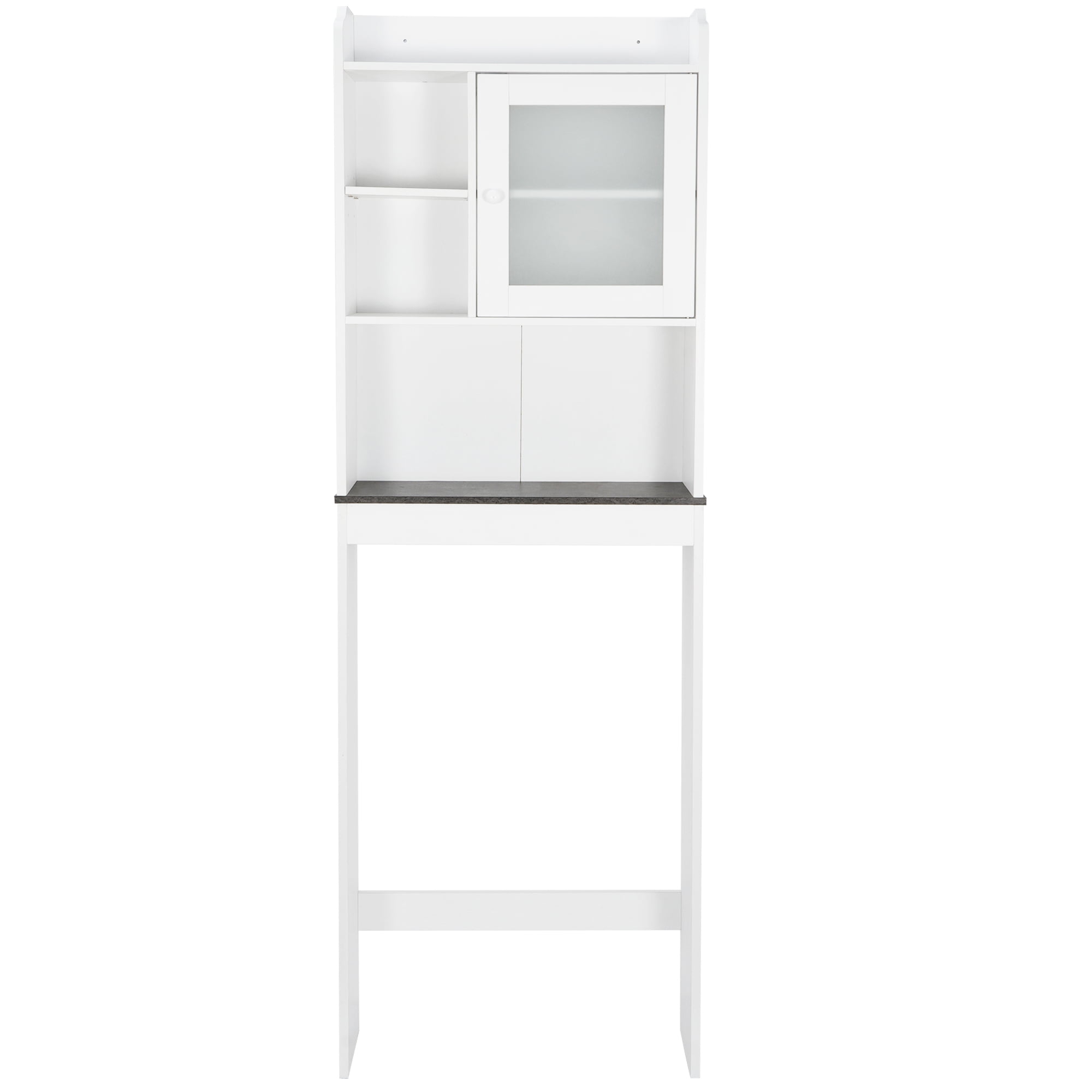 Latitude Run® Myrtus Bathroom Storage Cabinet White Freestanding