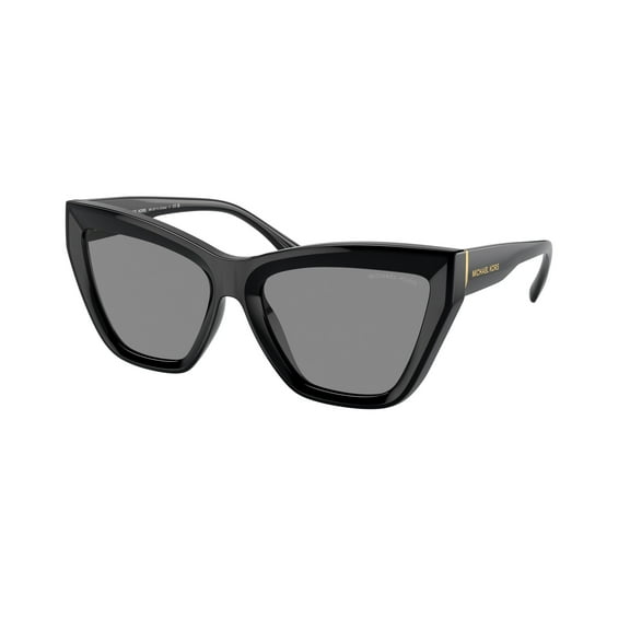 MICHAEL KORS MK2211U 30053F Dubai Black Dark Grey Solid 57 mm Women's Sunglasses