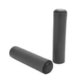 thumbnail image 4 of 2 uds empuñaduras de bicicleta de montaña silicona suave antideslizante reducen la fatiga de las manos enchufe de PVC absorción de impacto empuñaduras de manillar de silicona negro, 4 of 15