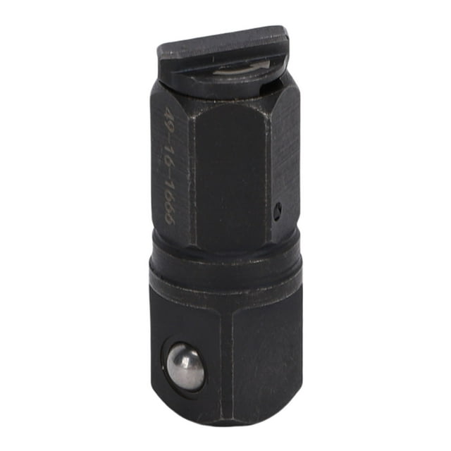 Ratchet Anvil Adapter Carbon Steel Replacement for FUEL INSIDER with Locking Function Anti Slip Hexagonal Geometry Ball Positioning Mechanism