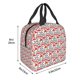 thumbnail image 3 of Easygdp Forest Mushrooms Bolsa Térmica Premium - Tela Oxford Impermeable, Gran Capacidad, Bolsillo Frontal, Unisex para Trabajo, Escuela, Actividades al Aire Libre y Picnics, 3 of 8