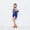 Blue, variant on RTKFRFLM Girls Sequin Latin Dance Kids Sparkly Tassel Fringe Dress for Competition and Stage Performance Girls Ballroom Salsa Dancewear with Sequin Details Shiny Outfits