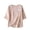 Pink, variant on FcBaudy Blouses for Women, Long Sleeve Turndown Collar Blouse & Shirt,Shirts for Women Women's Round Neck Printed Loose Shirt With Three Quarter Sleeves Top Women Blouse