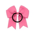 thumbnail image 4 of Ribbon Satin Fishtail Bow Hair Ties And Headbands Everyday Wear,Pink One Size, 4 of 4