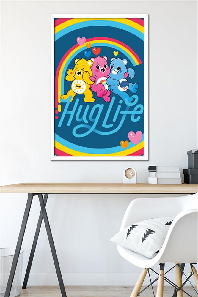 Care Bears: Unlock The Magic - Hug Life Wall Poster, 22.375" x 34" Framed