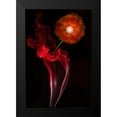 thumbnail image 1 of Yakubovitch, Azriel 17x24 Black Modern Framed Museum Art Print Titled - Red Buttercup, 1 of 4