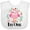 AA-White, variant on Inktastic First Birthday Owl 1 Year Old Girl Girls Baby Bib