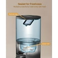 thumbnail image 3 of Automatic Cat Feeder for 2 Cats - 6L Dual Bowl Dispenser with Voice Recorder & Programmable Timer, 3 of 6