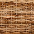 thumbnail image 7 of Creative Co-Op Oversized Hand-woven Rattan Tray with Metal Handles, Natural, 7 of 7
