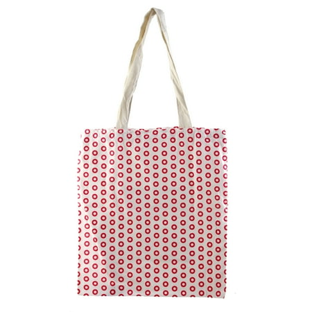 Ring Hobo Handbag Purse Bag - Travel Sundries Storage Ring Print Handbag Single Shoulder Canvas Tote Bag