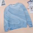thumbnail image 6 of Colorful Marble Pattern Womens Oversized Sweatshirts Hoodies Crewneck Casual Tops Comfy FallWinter Clothes 2024, 6 of 7