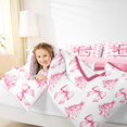 thumbnail image 4 of Homewish Personalized Initial E 2pcs Bedding Comforter Set For Teens Boys Girls,Merry Christmas Tree Twin Comforter Sets,Cute Ribbon Bow Breathable Bedding Set,Microfiber Bedroom Decor,Reversible, 4 of 8