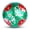 Green/Red, variant on Size 4 Soccer Balls, Laser Leather Soccer Ball for Sport Training & Match Play - Vibrant Soccer Balls Gift Set with Pump for Kids and Youth(Blue/Yellow)