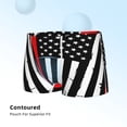 thumbnail image 3 of Pofeuu Firefighters USA Flag Print Boys' Boxer Brief Boys Underwear Kids Underwear Boys Cotton-Small, 3 of 7