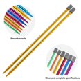 thumbnail image 4 of 14PCS Stainless Steel Knitting Needles Set Pointed Needles Knitting Crochet Supplies for Beginners H, 4 of 5