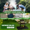 thumbnail image 5 of PureWellness Large 65x48in Under Grill Mats, Double-Sided Fireproof Grill Pad Mat, Indoor Fireplace/Fire Pit Mat, Waterproof Heat Resistant Protector for Decks Outdoor & Patios, with 2pcs BBQ Glove, 5 of 7