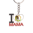 thumbnail image 1 of feline tiger  ferocious Keychain Metal Keyring Holder Love MAMA Mother, 1 of 3