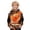 Orange, variant on Hoodie for Big Boys Sports Pattern Printed Hoodie Long Sleeved Fall Winter Clothes ,Size 11-12T , Orange