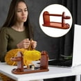 thumbnail image 1 of Wooden Bobbin WinderKnitting AidsWoolen Bobbin HoldersHome Desktop Sewing ToolsBobbin Holders, 1 of 9
