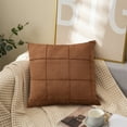 thumbnail image 5 of KMMYS 18×18in Striped Pillowcase, Polyester Cushion Cover for Sofa & Bedroom, Embossed Design, Fading Resistant, Easy to Clean, Perfect for Living Room, Bedroom, and Home Decor, 5 of 6