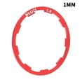 thumbnail image 2 of Bike Cassette Gasket Freehub-Body Washer Freewheel Spacers Bicycle Hub Washer For Adjusting Bike Bottom Bracket Flywheel Hub Red 1Mm Fangkenuo, 2 of 9
