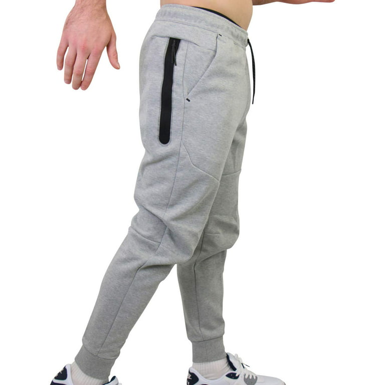 Men's Nike Sportswear Dark Grey Heather/Black Tech Fleece Jogger (CU4495  063) - XL 