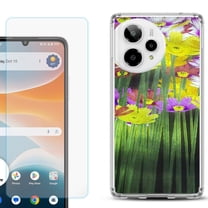 Phone Case for Cricket Icon Pro 2026, with Screen Protector, by OneToughShield - Dream Flower