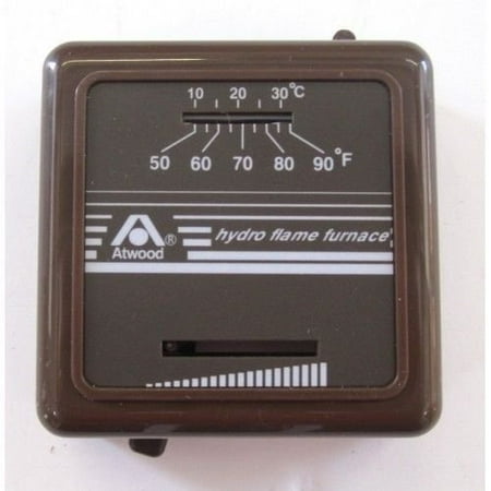- 32300 ATWOOD MECHANICAL HEAT ONLY WALL THERMOSTAT BLACK RV FURNACE PARTS NEW