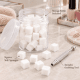 50 Pieces Soft Nail Art Sponges Square High Density Cleaning Sponge for ...
