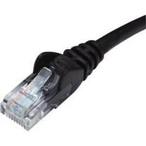 50FT CAT5E BLK UTP SNAGLESS RJ45M/M PATCH CABLE TAA